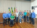 Homenagem ao atleta Rodrigo Carbonera