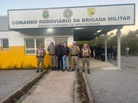 VEREADORES PARTICIPAM DE REINAUGURAÇÃO DO POSTO DO COMANDO RODOVIÁRIO DA BRIGADA MILITAR – GRUPO RODOVIÁRIO DE NOVA BASSANO      